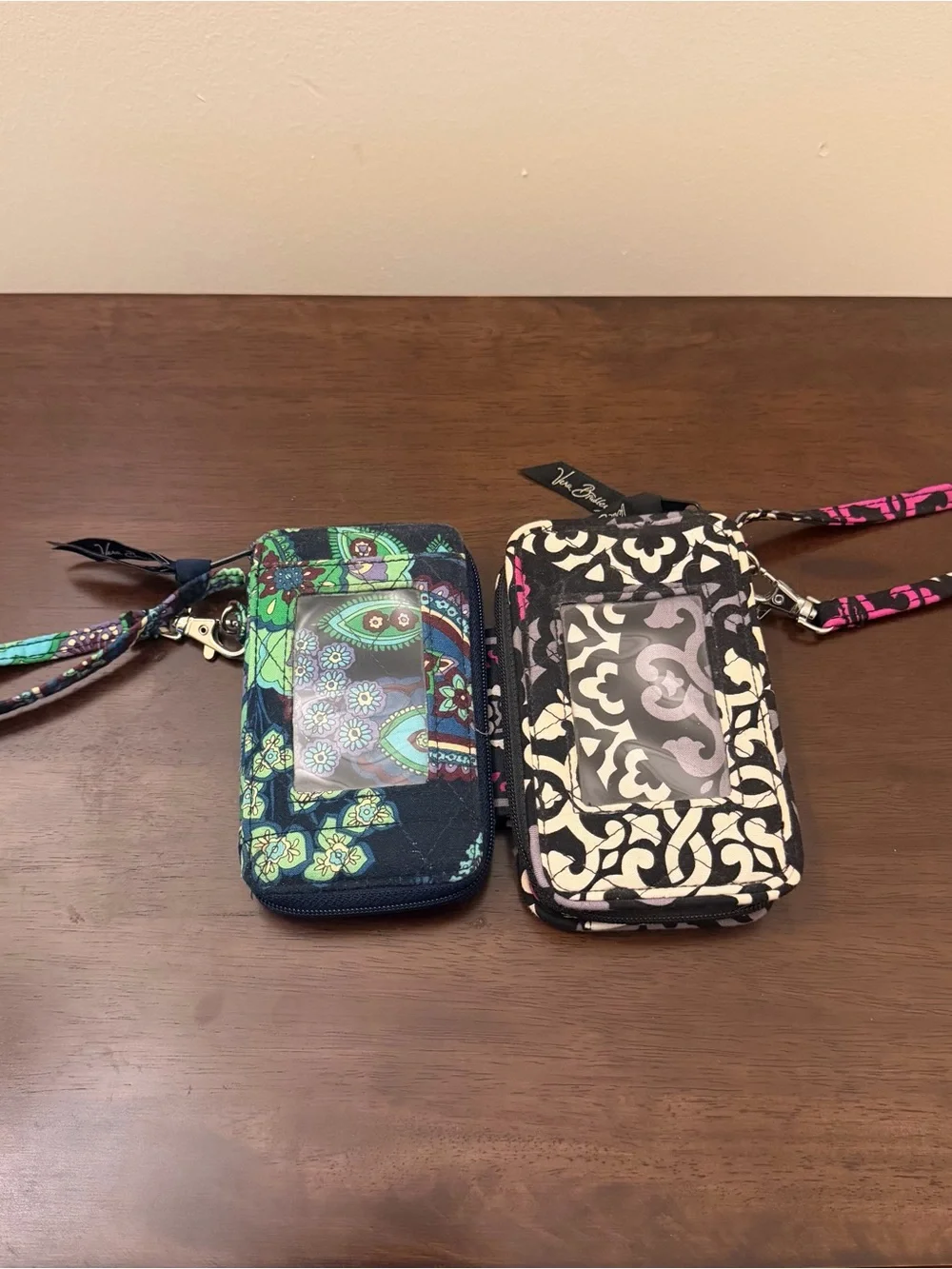 Lot of 2 Vera Bradley wrist wallets